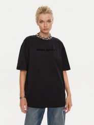 Miss Sixty T-Shirt 6L2SJ2120000 Czarny Relaxed Fit. Czarne t-shirty Miss Sixty, l, bez wzorów, z bawełny, bez kołnierzyka, bez ramiączek. Za 159.99 zł.