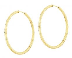 Złote kolczyki - koła. Żółte kolczyki Apart, złote. Za 2,049.00 zł.