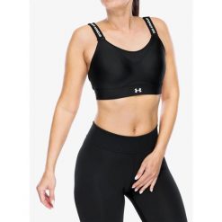 Biustonosz sportowy Under Armour Infinity 2.0 High Sports Big Cup Bra. Czarne bielizna sportowa Under Armour, s, bez wzorów. Za 193.99 zł.