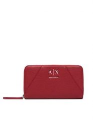 Armani Exchange Portfel XW000359 AF26569 U5102 Czerwony. Czerwone portfele Armani Exchange, bez wzorów, ze skóry. Za 404.99 zł.