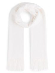 Marie Lund Szalik Kobiety Sztuczne włókno biały, ONE SIZE. Białe szaliki Marie Lund, bez wzorów, z włókna. Za 199.95 zł.