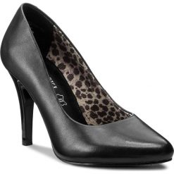 Czółenka i Szpilki LASOCKI W16SS125-10Z. Czarne szpilki Lasocki, bez wzorów, ze skóry, bez obcasa, na szpilce, bez zapięcia. Za 179.99 zł.