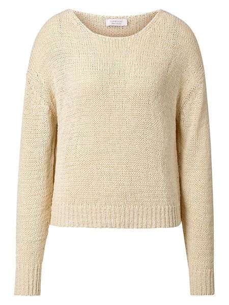 Rich & Royal Sweter w kolorze beżowym rozmiar: L. Brązowe swetry Rich & Royal, l, bez wzorów, bez ramiączek. Za 224.95 zł.