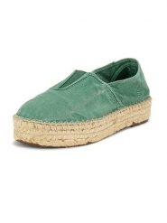 Natural world Espadryle w kolorze zielonym rozmiar: 41. Zielone espadryle Natural World, bez wzorów, bez obcasa, bez zapięcia. Za 130.99 zł.