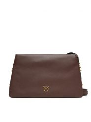 PINKO Torebka Triplet AI 25026 PLTT 105161 A0QO Brązowy. Brązowe listonoszki Pinko, bez wzorów, ze skóry, bez dodatków. Za 1,779.00 zł.