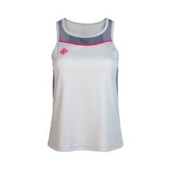 Koszulka PARMA, oddychający i szybkoschnący techniczny top do uprawiania sportu. Czerwone bluzki Izas, bez wzorów, z materiału, bez kołnierzyka, bez ramiączek. W wyprzedaży za 95.61 zł.