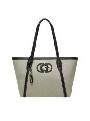 Guess Torebka HWAG95 24230 Beżowy. Brązowe torebki klasyczne Guess, z aplikacjami, z materiału, bez dodatków. Za 529.99 zł.