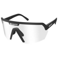 Okulary przeciwsłoneczne SCOTT Sport Shield. Czarne okulary przeciwsłoneczne Scott, bez wzorów, sportowe. Za 349.99 zł.