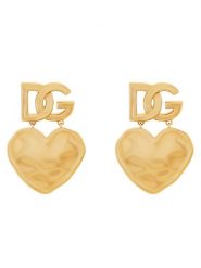 Dolce&Gabbana Klipsy WEQ6L3 W1111 Złoty. Żółte kolczyki Dolce&Gabbana, metalowe, z klipsem. Za 3,109.00 zł.