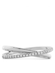 Fossil Pierścionek JF04078040 Srebrny. Szare pierścionki Fossil, metalowe. Za 139.99 zł.