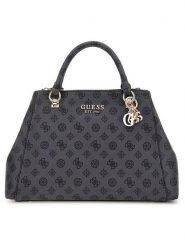 Guess Torebka w kolorze antracytowym - 36 x 23,5 x 10 cm rozmiar: onesize. Czarne torby na ramię Guess, z aplikacjami, z materiału, przez ramię, bez dodatków. Za 506.32 zł.