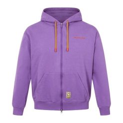 Bluza z kapturem i zamkiem błyskawicznym Endura Forty1Thirty. Fioletowe bluzy ENDURA, bez wzorów, z kapturem. Za 472.99 zł.