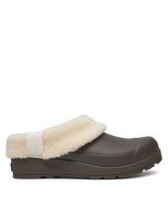 Hunter Klapki WFF1000RSP Brązowy. Brązowe klapki Hunter, bez wzorów, z tworzywa sztucznego, bez obcasa. Za 279.99 zł.