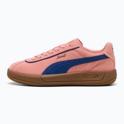 Buty damskie sportowe sneakersy Puma CLUB KLASSIKA SD. Zielone trekkingi Puma, z gumy, trekkingowe. Za 199.00 zł.