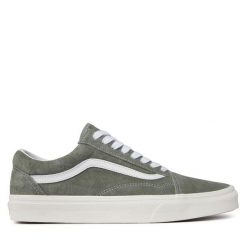 Tenisówki Vans. Czarne trampki Vans, bez wzorów, bez zapięcia. Za 399.99 zł.