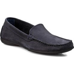 Mokasyny FILIPE - 3031 Nb Marinho. Niebieskie mokasyny Filipe, bez wzorów, z nubiku, bez obcasa. W wyprzedaży za 169.00 zł.