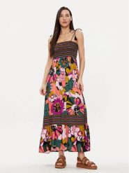Maaji Sukienka letnia PT1668CLD007 Kolorowy Regular Fit. Sukienki Maaji, na lato, m, bez wzorów, z wiskozy, bez kołnierzyka, bez ramiączek. Za 499.99 zł.