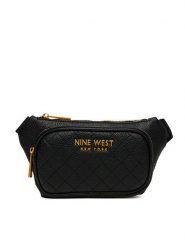 Nine West Torebka JH6771-NW Czarny. Czarne listonoszki Nine West, bez wzorów, z materiału, bez dodatków. Za 179.99 zł.