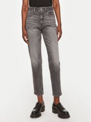 Hugo Jeansy 50519927 Szary Mom Fit. Szare jeansy Hugo, bez wzorów. Za 649.99 zł.