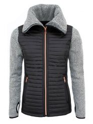 Peak Mountain Kurtka hybrydowa "Antem" w kolorze czarno-szarym rozmiar: M. Czarne kurtki sportowe Peak Mountain, m, bez wzorów, bez kaptura, outdoorowe. Za 260.99 zł.