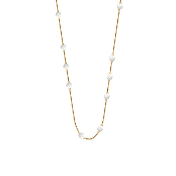 Naszyjnik Pearls pozłacany 60+5 cm. Żółte naszyjniki Lilou, pozłacane. Za 269.00 zł.