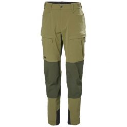 Spodnie damskie Helly Hansen Verglas Tur 2.0. Zielone spodnie sportowe Helly Hansen, na lato, m, bez wzorów, trekkingowe. Za 770.00 zł.
