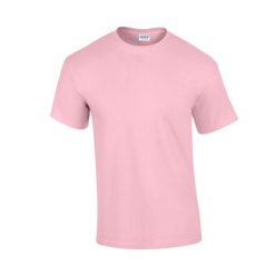 Ultra Bawełniana Koszulka Unisex Dla Dorosłych. Czerwone bluzki GILDAN, s, bez wzorów, z bawełny, sportowe, bez kołnierzyka, bez ramiączek. Za 46.99 zł.