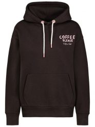 Sublevel Bluza w kolorze ciemnobrązowym rozmiar: XS. Brązowe bluzy Sublevel, xs, bez wzorów, z kapturem. Za 118.56 zł.