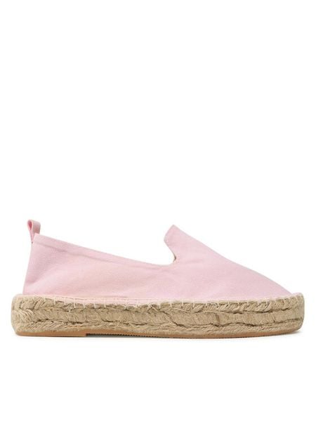 Jenny Fairy Espadryle H050721-01 Różowy. Czerwone espadryle Jenny Fairy, bez wzorów, z materiału, bez obcasa, bez zapięcia. Za 119.99 zł.