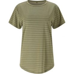 Damska koszulka w paski Whistler Skylon. Zielone bluzki Whistler, bez wzorów, sportowe, bez kołnierzyka, bez ramiączek. Za 168.50 zł.