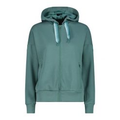 Bluza damska turystyczna CMP 35D7486. Zielone bluzy CMP, xl, bez wzorów, bez kaptura. Za 297.50 zł.