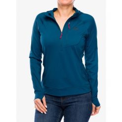 Bluza wspinaczkowa damska Mountain Equipment Aiguille Hooded Top. Niebieskie bluzy MOUNTAIN EQUIPMENT, s, bez wzorów, bez kaptura. Za 319.99 zł.