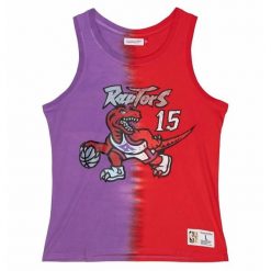 Koszulka Mitchell & Ness NBA Toronto Raptors Vince Carter Tie Dye Cotton Tank. Czerwone bluzki Puma, xl, bez wzorów, sportowe, bez kołnierzyka, bez ramiączek. Za 249.00 zł.