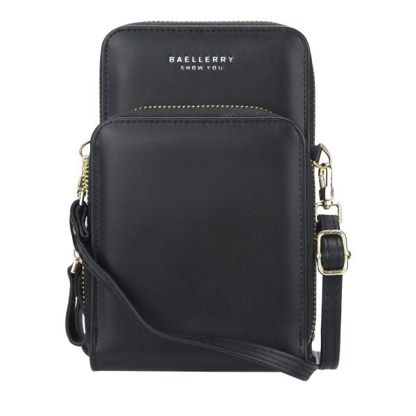 Bag It Up! Torba crossbody czarna. Czarne torby na ramię bez wzorów, na ramię, bez dodatków. Za 140.99 zł.