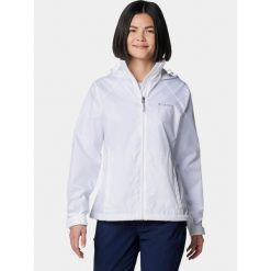 Wiatrówka damska Columbia Switchback IV. Białe kurtki sportowe Columbia, m, bez wzorów, z softshellu, bez kaptura, trekkingowe. Za 379.00 zł.