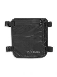 Saszetka Tatonka Skin Secret Pocket - black. Czarne torby na ramię Tatonka, bez wzorów, z materiału, duże, bez dodatków. Za 73.99 zł.