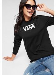 Vans Koszulka w kolorze czarnym rozmiar: L. Czarne bluzki Vans, l, bez wzorów, z bawełny, bez kołnierzyka, bez ramiączek. Za 145.26 zł.