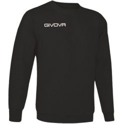 Bluza piłkarska dla dorosłych Givova Maglia One czarna. Czarne bluzy Givova, s, bez wzorów, bez kaptura. Za 57.84 zł.