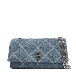 Torebka Marc Jacobs. Niebieskie torebki klasyczne Marc Jacobs, bez wzorów, bez dodatków. Za 1,549.00 zł.