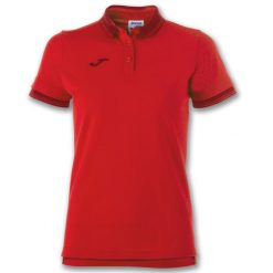 Koszulka polo do tenisa damska Joma Bali II. Czerwone koszulki polo Joma, xs, bez wzorów, bez kołnierzyka, bez ramiączek. Za 163.20 zł.