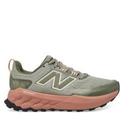 Buty do biegania New Balance. Brązowe obuwie sportowe New Balance, bez zapięcia, do biegania. Za 369.99 zł.