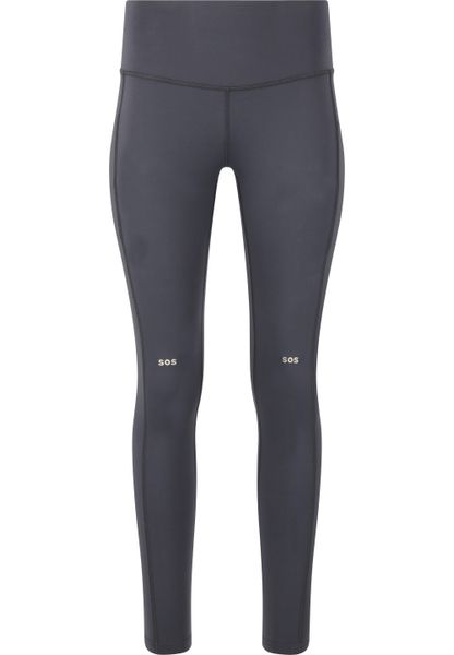Damskie legginsy SOS Leysin. Niebieskie legginsy SOS, l, bez wzorów, z materiału. Za 185.50 zł.