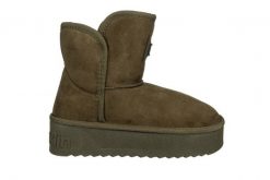 Śniegowce D Franklin Nordic V2 Basic Low Olive Night 206011, Zielony, Materiał - 40. Zielone trapery i śniegowce D.Franklin, z gumy, za kostkę. W wyprzedaży za 179.10 zł.