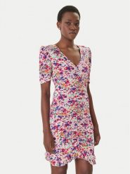 Morgan Sukienka letnia 261-ROLITA Kolorowy Slim Fit. Sukienki Morgan, na lato, bez wzorów, z syntetyku, bez kołnierzyka, bez ramiączek. Za 279.99 zł.