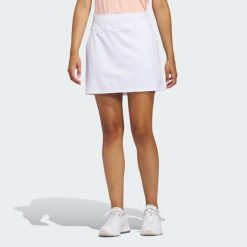 Skort Ultimate365 Solid Knit. Białe spódnice Adidas, bez wzorów. Za 329.00 zł.