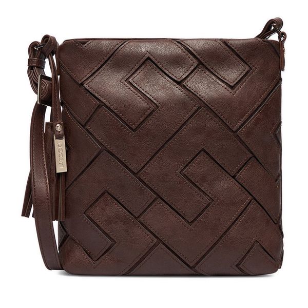 Torebka Lasocki. Brązowe listonoszki Lasocki, bez wzorów, bez dodatków. Za 169.99 zł.