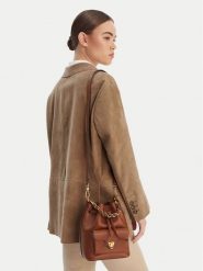 Guess Torebka TFK Coccinelle Beat Generatio E1 TFK 23 03 01 Brązowy. Brązowe torebki klasyczne Guess, z aplikacjami, ze skóry, bez dodatków. Za 1,269.00 zł.