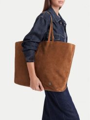 G-Star Torebka EO-LDA845A Brązowy. Brązowe shopper G-Star, bez wzorów, retro, bez dodatków. Za 499.99 zł.