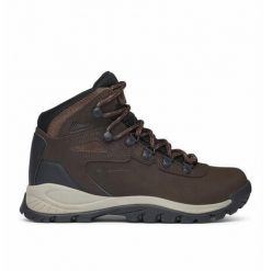 Buty do chodzenia damskie Columbia W Newton Ridge Plus. Brązowe trekkingi Columbia, z materiału, za kostkę, trekkingowe. W wyprzedaży za 483.90 zł.