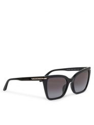 Emporio Armani Okulary przeciwsłoneczne 0EA4273BU 50178G Czarny. Czarne okulary przeciwsłoneczne Emporio Armani, bez wzorów. Za 759.99 zł.